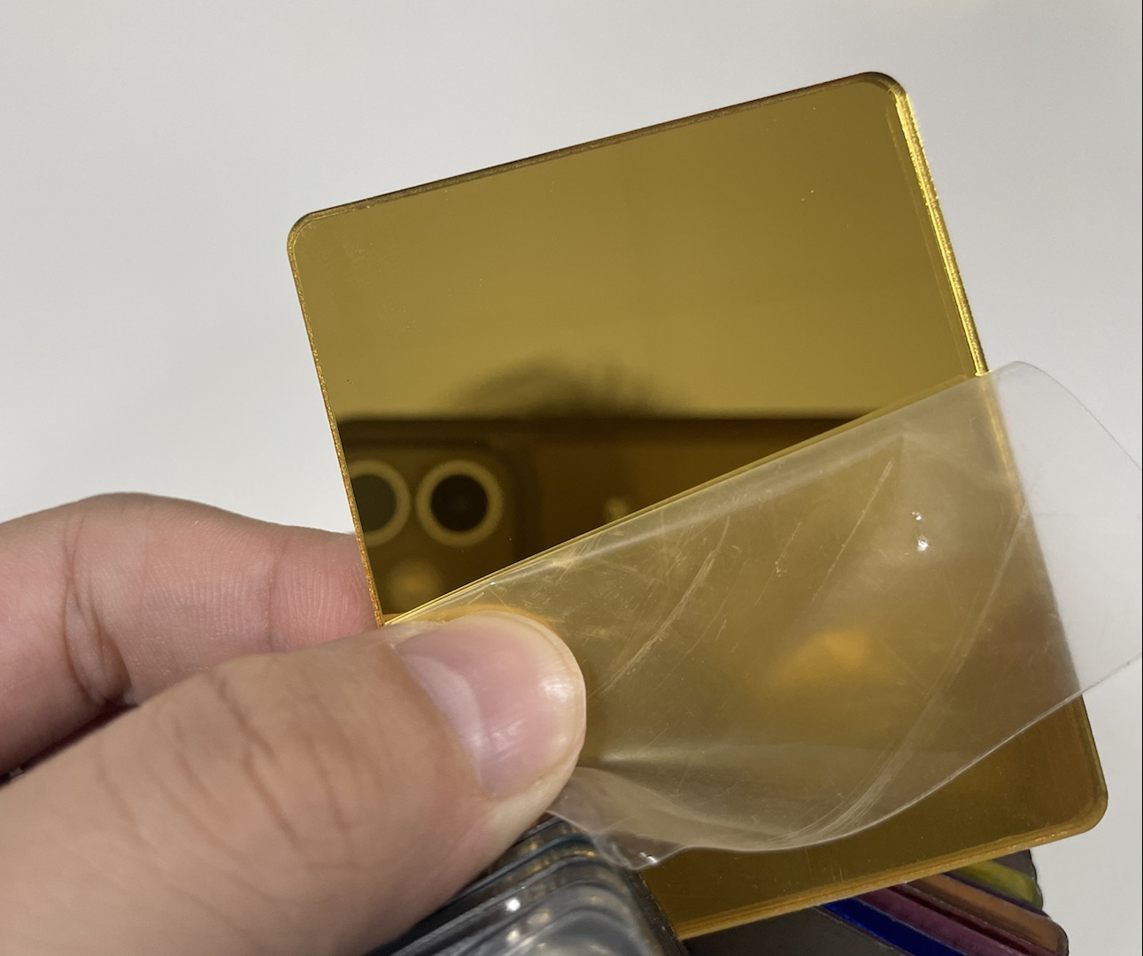Golden Mirror Acrylic sheet
